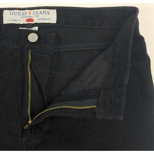 Vintage Guess NWT! Womens 34 Classic Fit High Waist 90s Black Mom Jeans